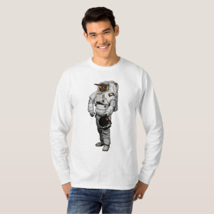 Space Penguin Long Sleeve T-Shirt