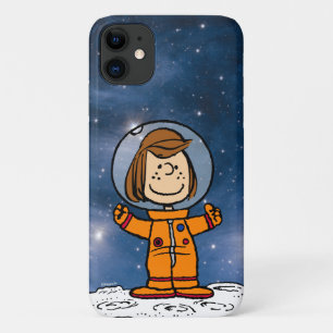 SPACE   Peppermint Patty Astronaut iPhone 11 Case