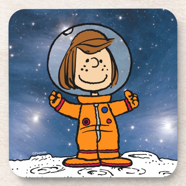 SPACE | Peppermint Patty Astronaut Coaster (Front)