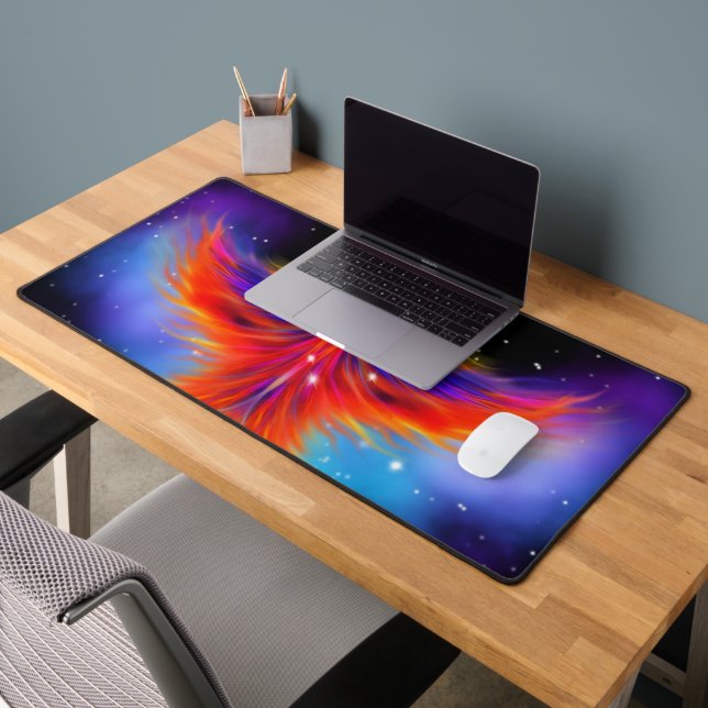 Space Phoenix Nebula Desk Mat (Office 2)