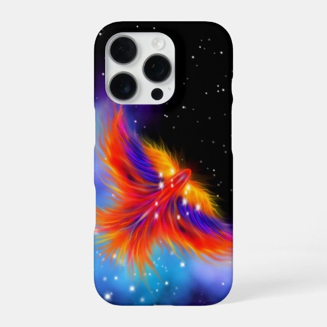 Space Phoenix Nebula iPhone Case (Back)