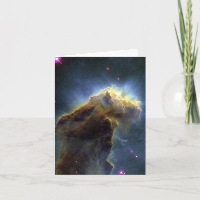 Space Photo Blank Card (Front)