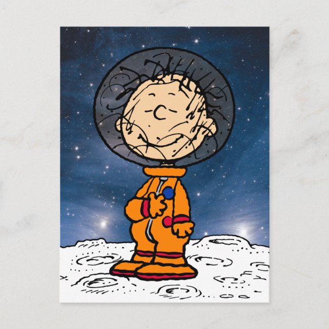 SPACE | Pigpen Astronaut Postcard (Front)