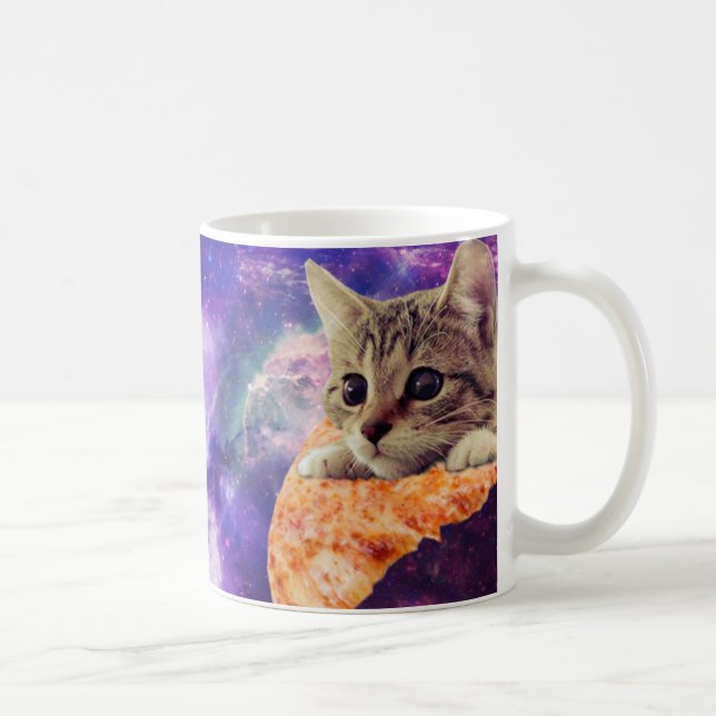 Space Pizza Cat coffee mug (Right)