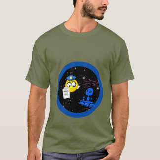 Space Police Design T-Shirt