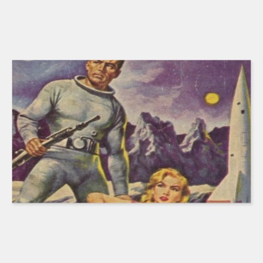Space Prison Rectangular Sticker