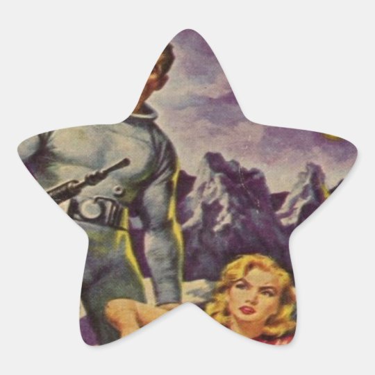 Space Prison Star Sticker