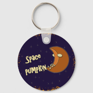 space pumpkin key ring