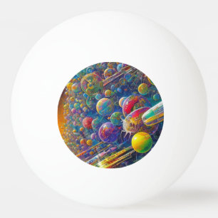 Space Race 1-star ping pong ball