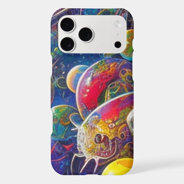 Space Race Apple iPhone 17 Pro Max Slim case (Back)