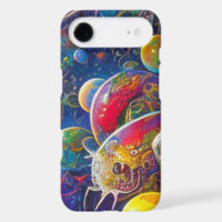 Space Race closeup Apple iPhone 17 Air Slim case