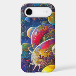 Space Race closeup Apple iPhone Air 17 Tough case