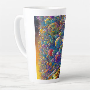 Space Race latte mug