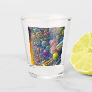 Space Race shot glass