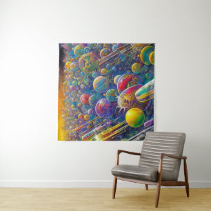 Space Race tapestry