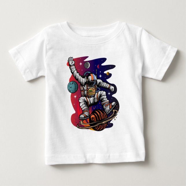 Space Ride  Baby T-Shirt (Front)