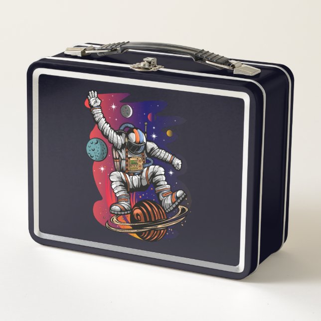 Space Ride   Metal Lunch Box (Front)
