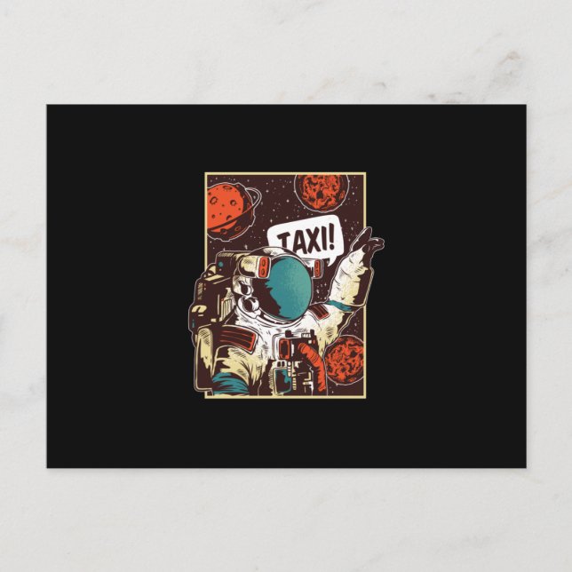 Space ride postcard (Front)