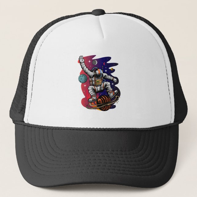 Space Ride Trucker Hat (Front)