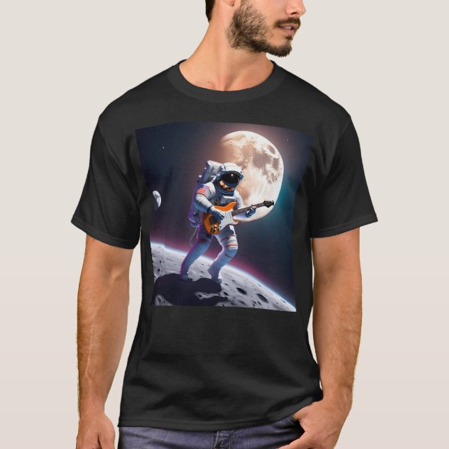 Space Rock - Astronaut Jam Sesh T-Shirt (Front)