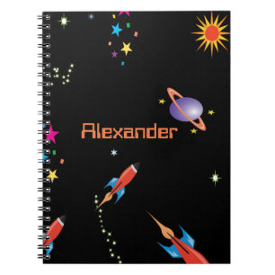 Space Rocket Boys School Personal Notebook