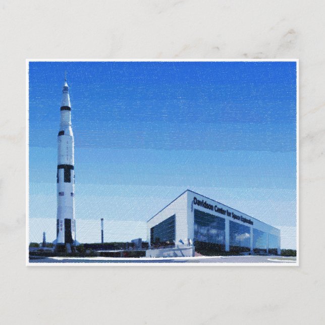 Space & Rocket Centre of Huntsville, Alabama Postcard (Front)