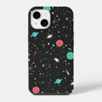 Space Rocket Ships and Planets