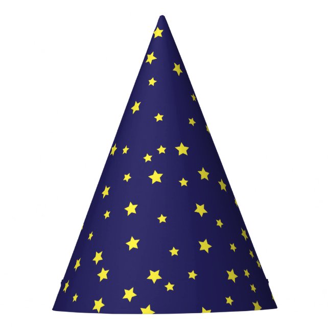 Space Rocket Star Ship 1st Birthday Party Hats (Front)