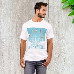 Space Rockets Blast Off T-Shirt