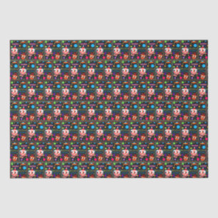SPACE SANTA TISSUE PAPER