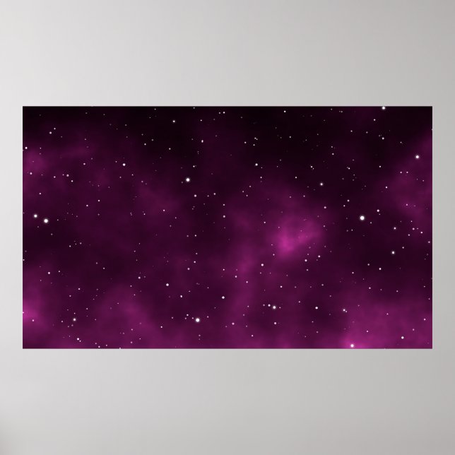 Space scape illustration astronomy graphic design  poster (Front)