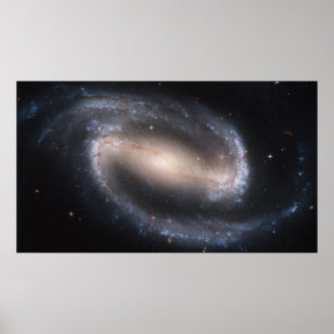 Space scene poster