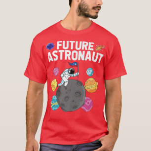 Space Science Galay Moon Landing Planets Future As T-Shirt