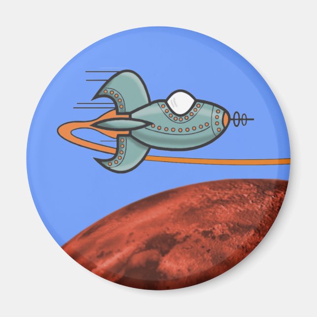 Space Ship Magnet (Front)