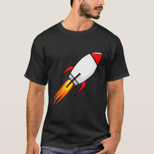 Space Ship Rocket Launch T-Shirt