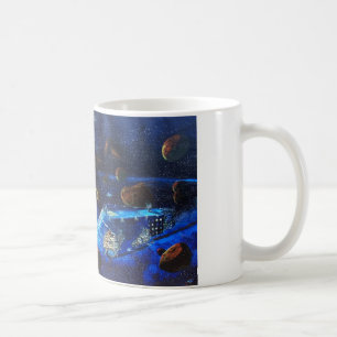 Space ship Titanic Mug