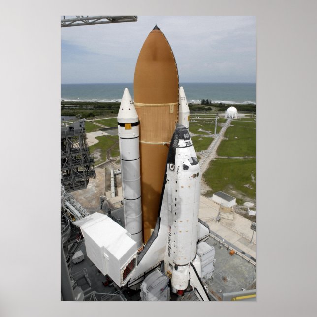 Space shuttle Atlantis 2 Poster (Front)