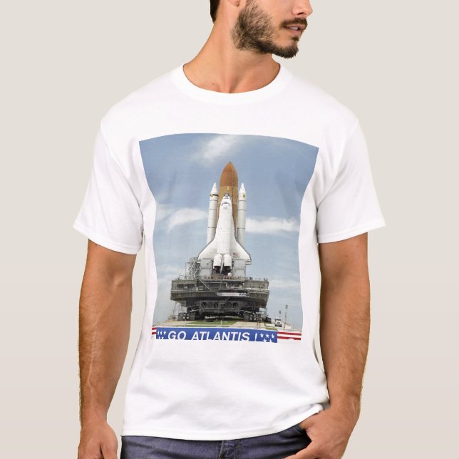 Space shuttle Atlantis 2 T-Shirt (Front)