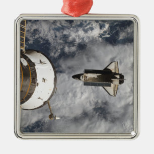 Space Shuttle Atlantis 3 Metal Ornament