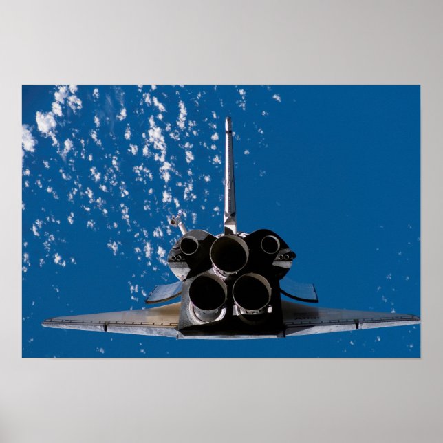 Space Shuttle Atlantis 3 Poster (Front)