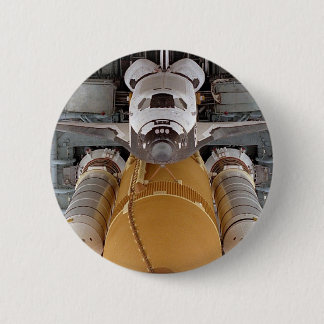 Space Shuttle Atlantis 6 Cm Round Badge