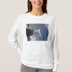 Space Shuttle Atlantis and a Russian spacecraft T-Shirt