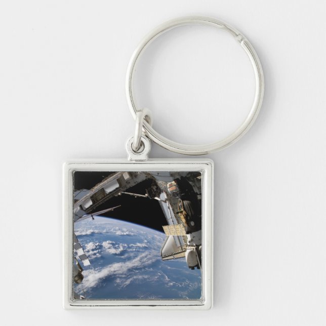 Space Shuttle Atlantis and a Soyuz spacecraft Key Ring (Front)