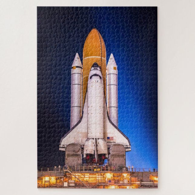 Space Shuttle Atlantis Jigsaw Puzzle (Vertical)