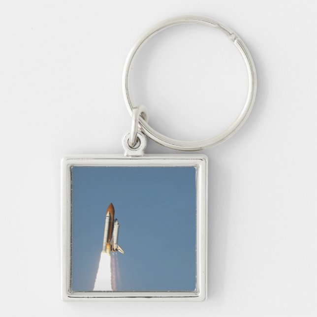Space Shuttle Atlantis lifts off 11 Key Ring (Front)