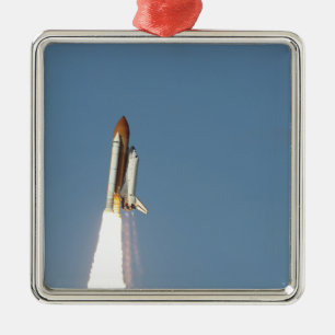 Space Shuttle Atlantis lifts off 11 Metal Tree Decoration