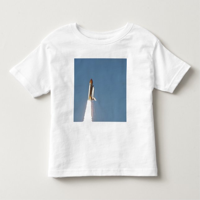 Space Shuttle Atlantis lifts off 11 Toddler T-Shirt (Front)