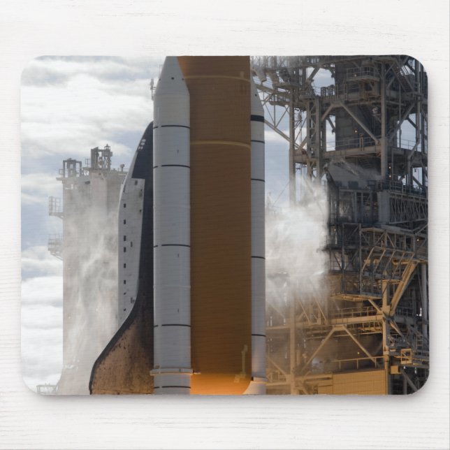 Space Shuttle Atlantis lifts off 15 Mouse Pad (Front)