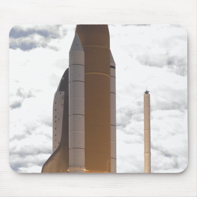 Space Shuttle Atlantis lifts off 16 Mouse Pad (Front)