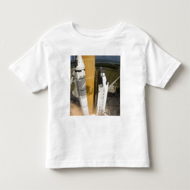 Space Shuttle Atlantis lifts off 17 Toddler T-Shirt (Front)